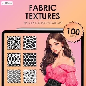 Procreate Fabric Brushes | Procreate Fabric Texture Brushes