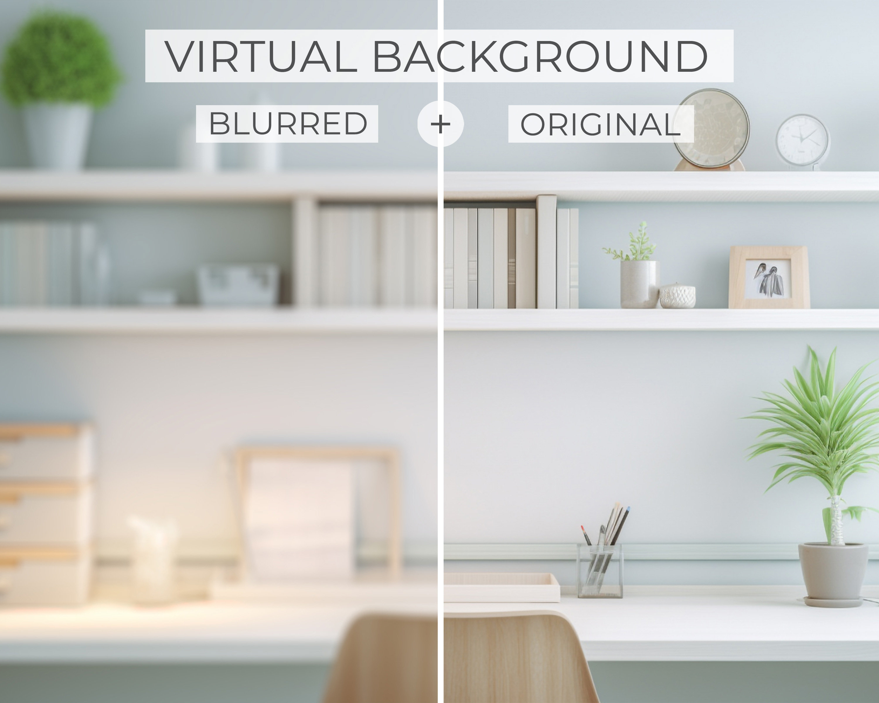 White Home Office Zoom Background Zoom Background Home Office Home