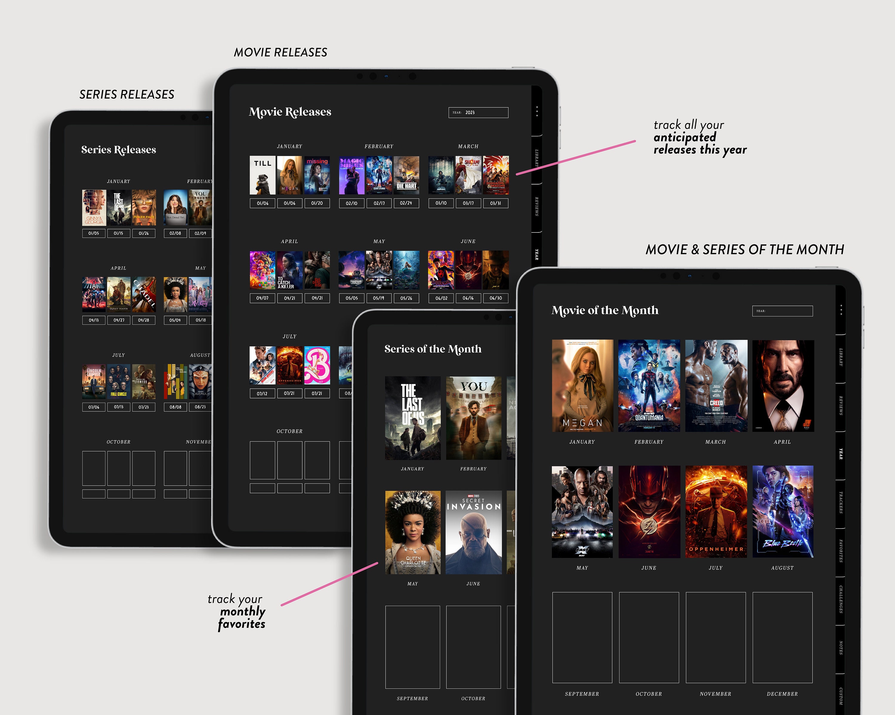 Digital Movie & TV Series Journal DARK MODE | Digital Media Journal ...
