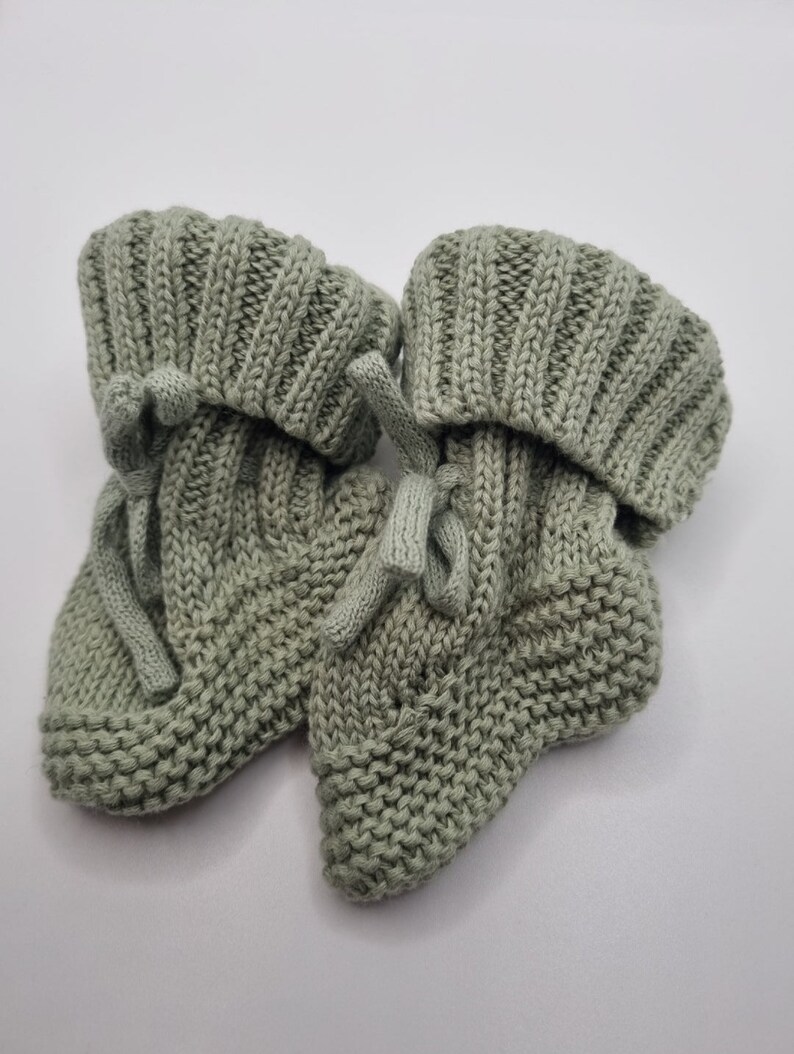 Baby knit socks image 1