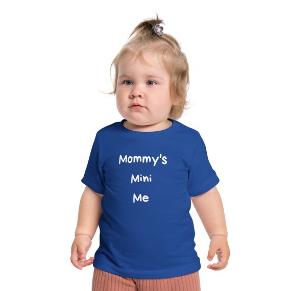 Mommy s Mini Me Baby Short Sleeve T shirt Baby Clothing Baby Shirt Mommy s Mini Me Twinning in Style Stylish Baby Clothes Etsy