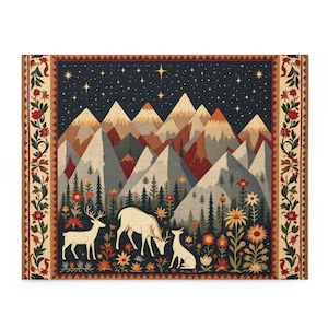 Rompecabezas de naturaleza escénica, 120/252/500 piezas, paisaje de montaña, arte de vida silvestre, noche de juegos en familia, regalo para amantes de la naturaleza