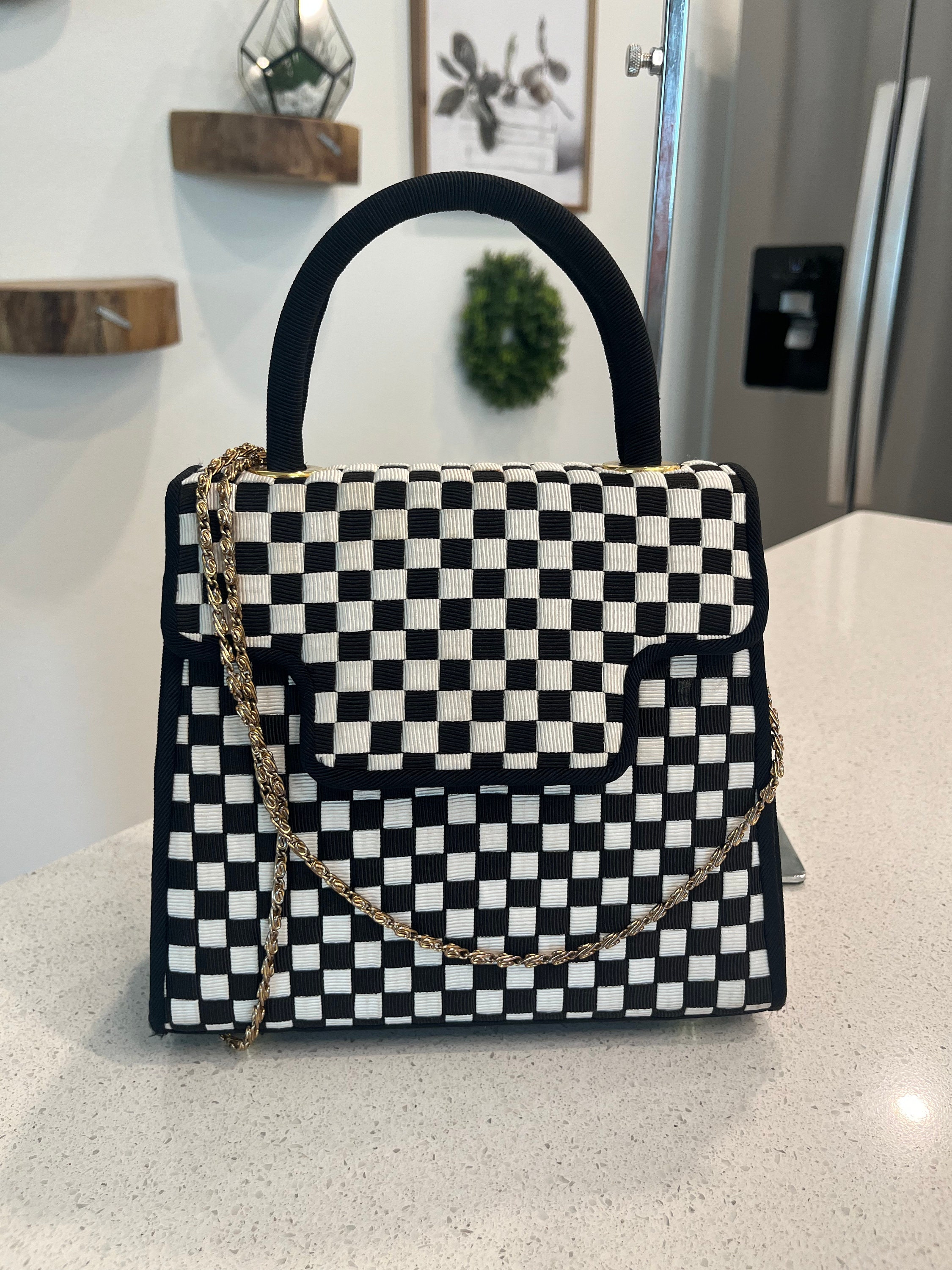 Twenty Four Checkered Crossbody Bags For Women's Stylish Designer