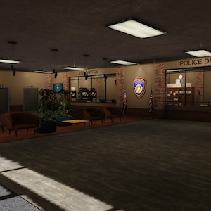GTA 5 FiveM Vinewood Police Department Interieur | MLO | Hochwertig und detailliert