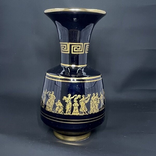 Hand Made in Greece 24k Gold Vase Etsy