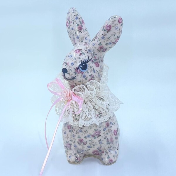 Decoupage Rabbit Etsy