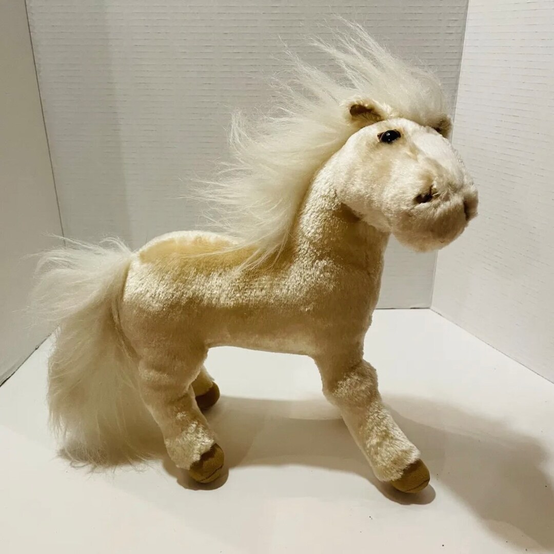 Breyer Stuffed Plush Horse Tan 12inch by Breyer Animal Creations Hard