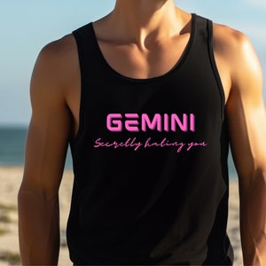 Gemini Tank, Gift for Gemini, Gemini Astrology shirt