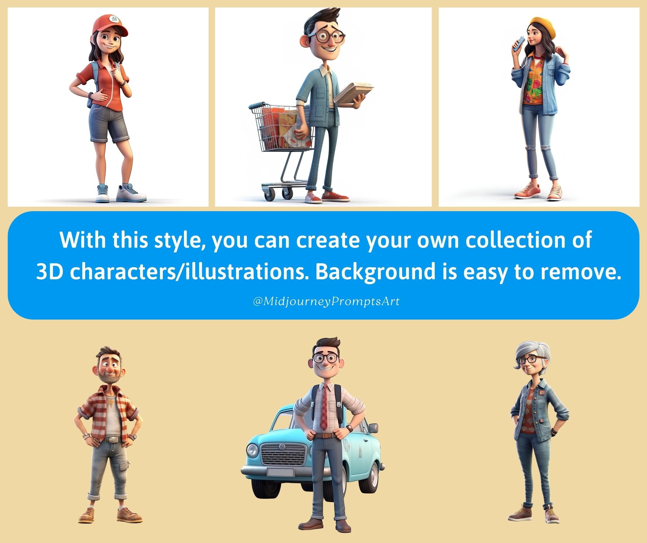 3d ai character generator – text to 3d character generator – LPVHU