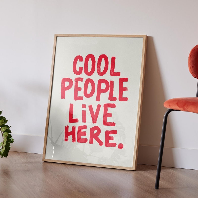 Cool Poster - Etsy