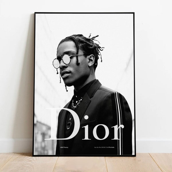 ASAP Rocky DIOR Poster - Limited Edition