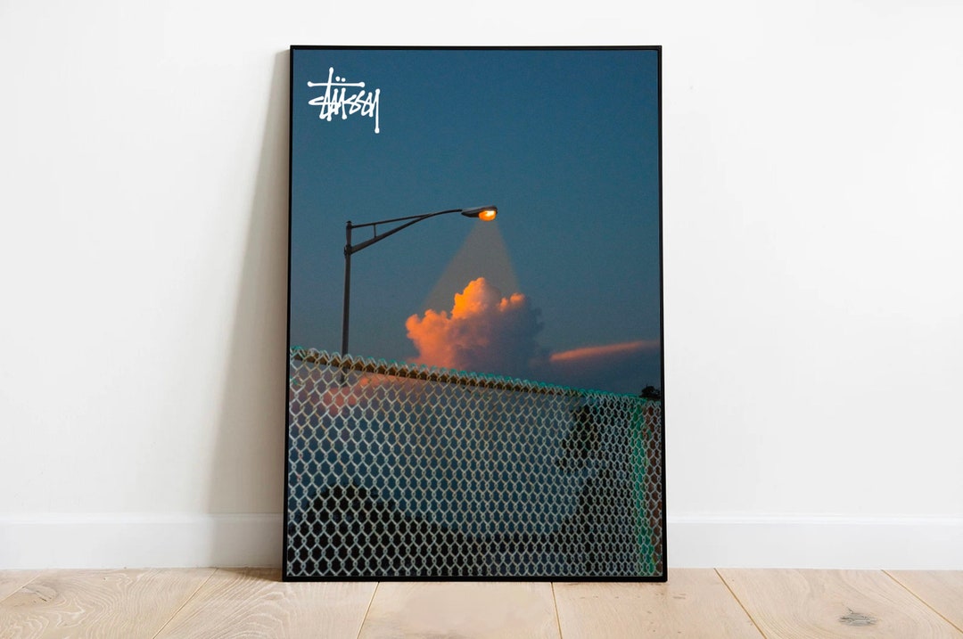 Stussy Posters for Bedroom Brand Print Poster Aesthetic Wall Art Cool ...
