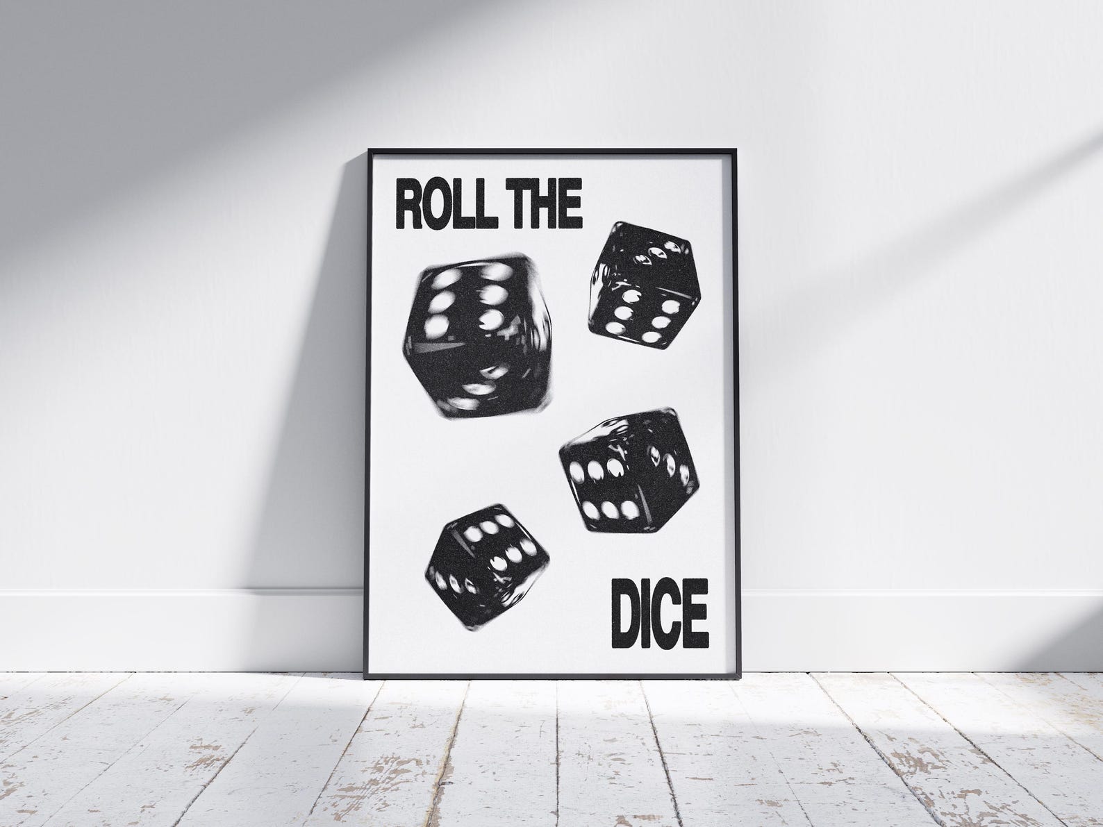 Affiche "Roll The Dice" aperçu 2