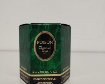 Miniature poison parfum Christian dior 1985 vintage/femme