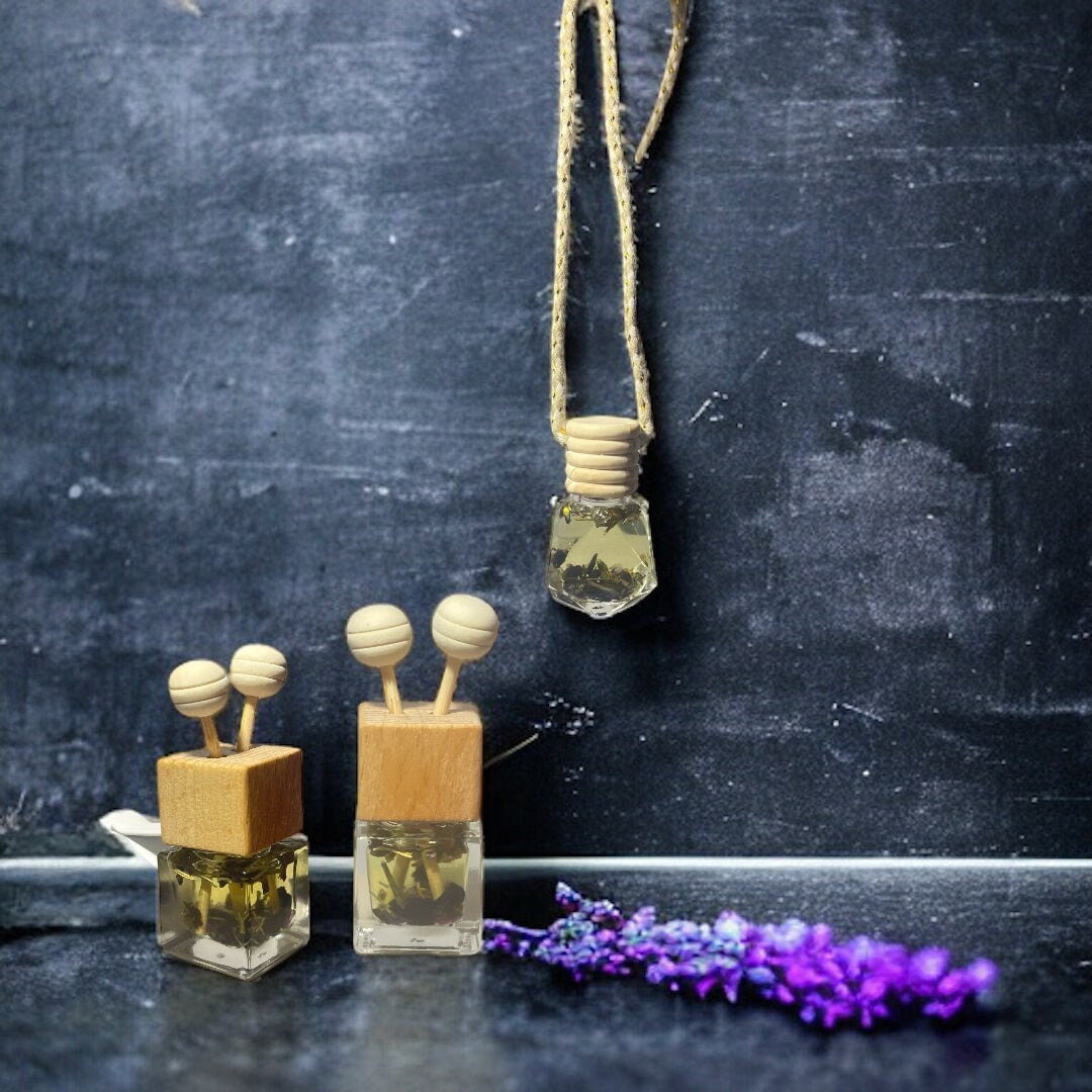 Hanging Car Diffuser L Vent Clip Car Reed Diffuser L Crystal and Herb ...