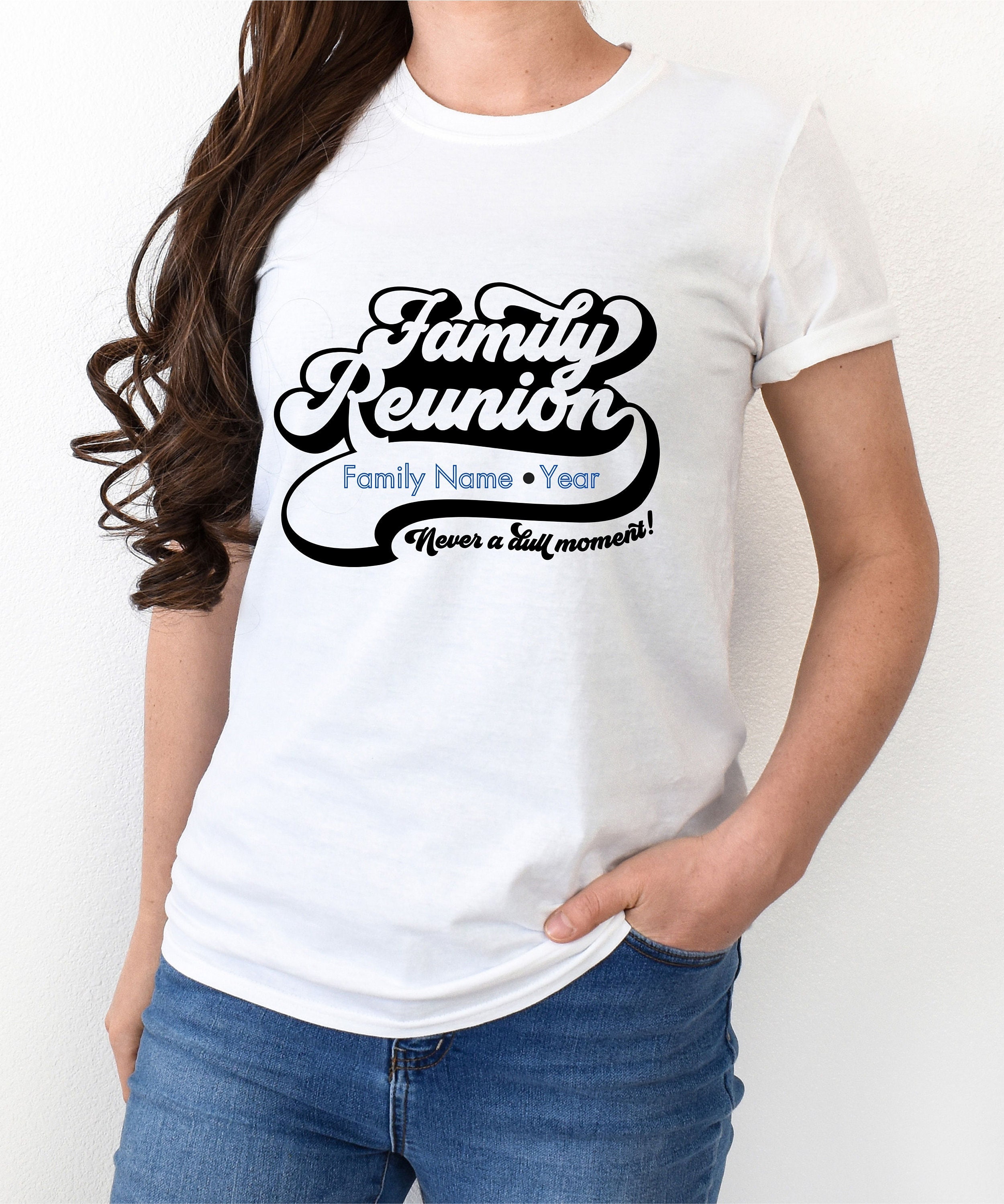 Personalized Family Reunion T-shirt, Customized Family Reunion T-shirt ...
