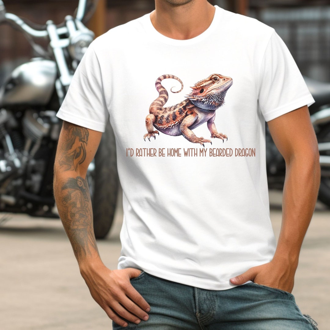 Bearded Dragon T-shirt, Bearded Dragon Gift, Bearded Dragon Pet Owner ...
