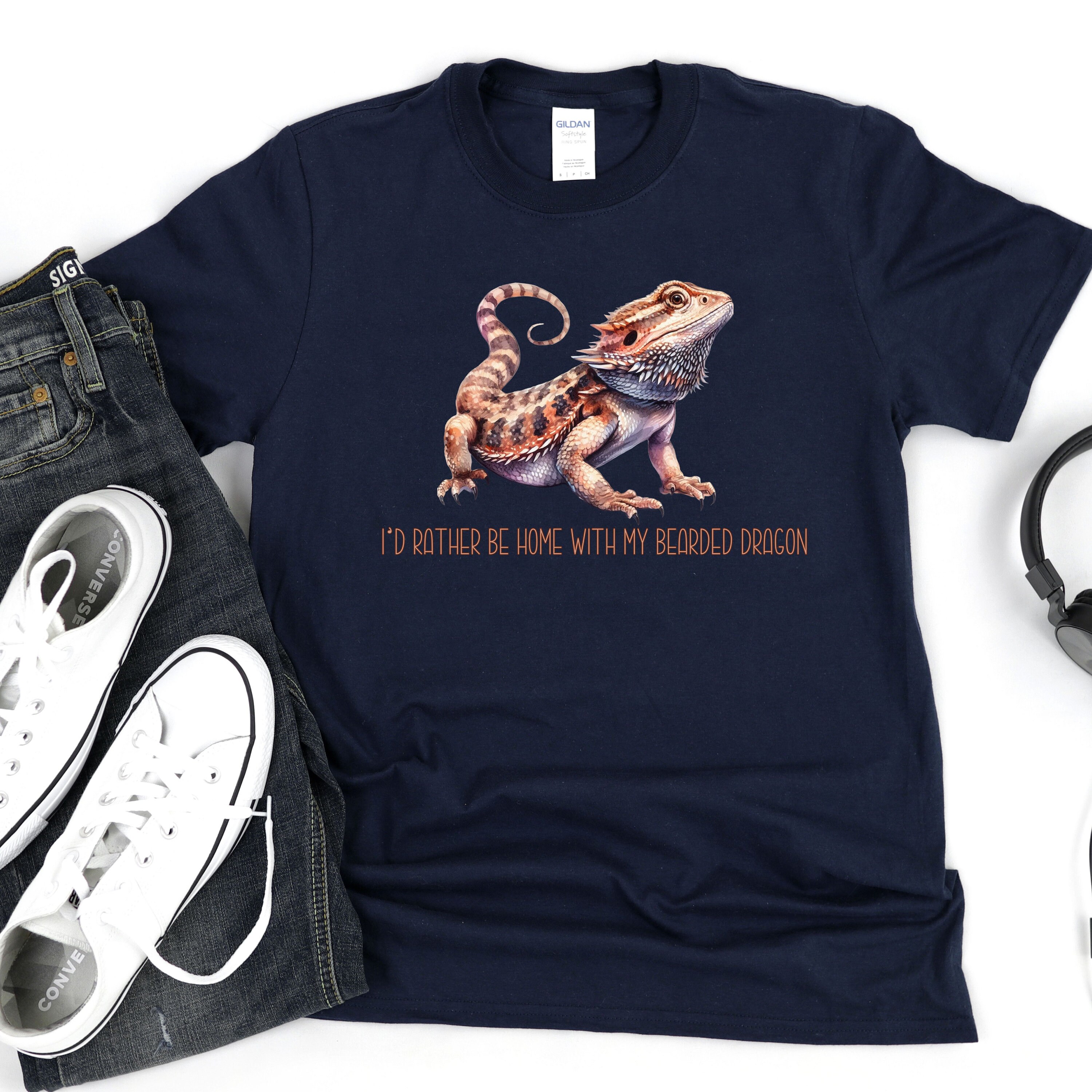 Bearded Dragon T-shirt, Bearded Dragon Gift, Bearded Dragon Pet Owner ...