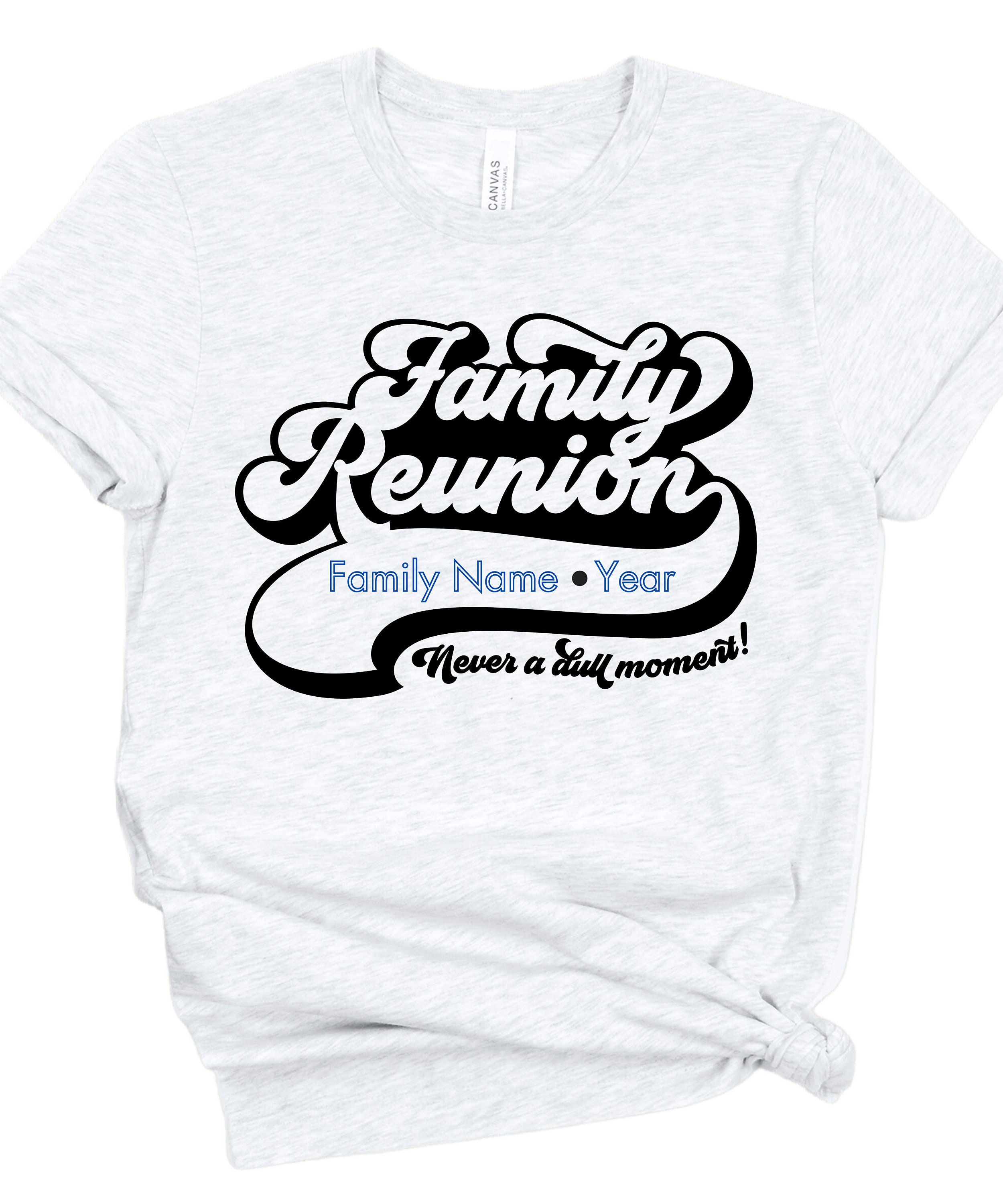 Personalized Family Reunion T-shirt Customized Family Reunion - Etsy