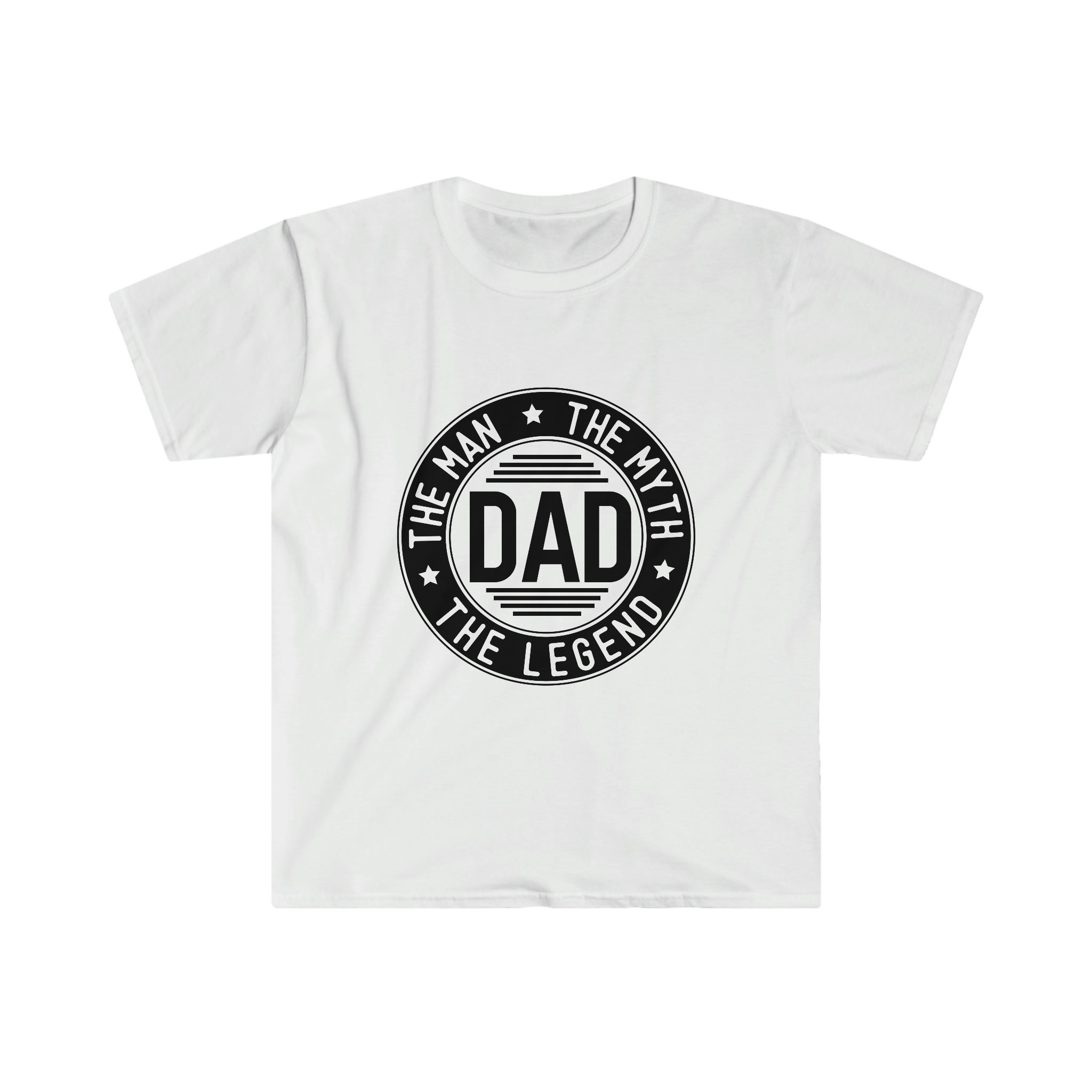 The Man the Myth the Legend DAD T-shirt Fathers Day - Etsy