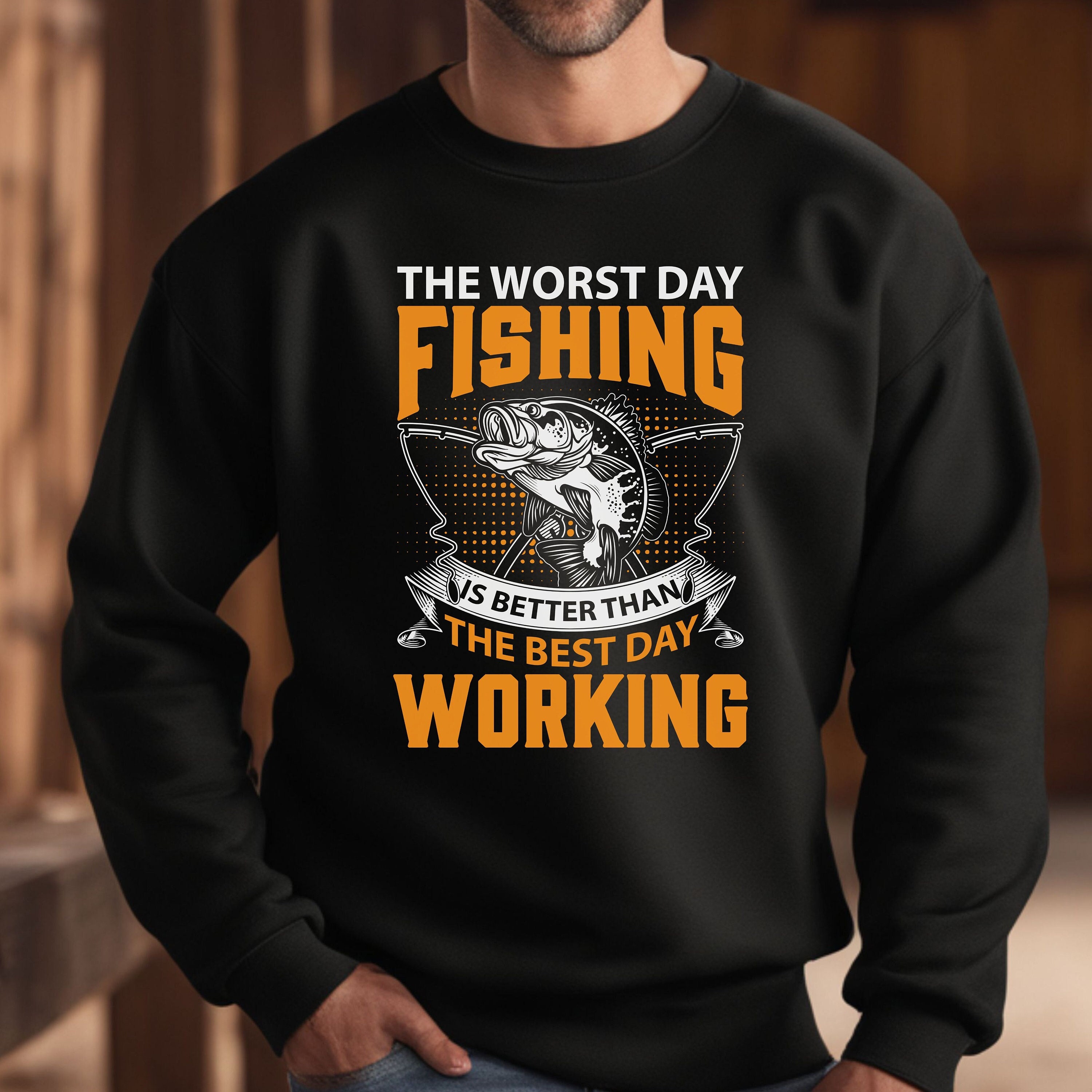 Funny fishing sweatshirts best sale