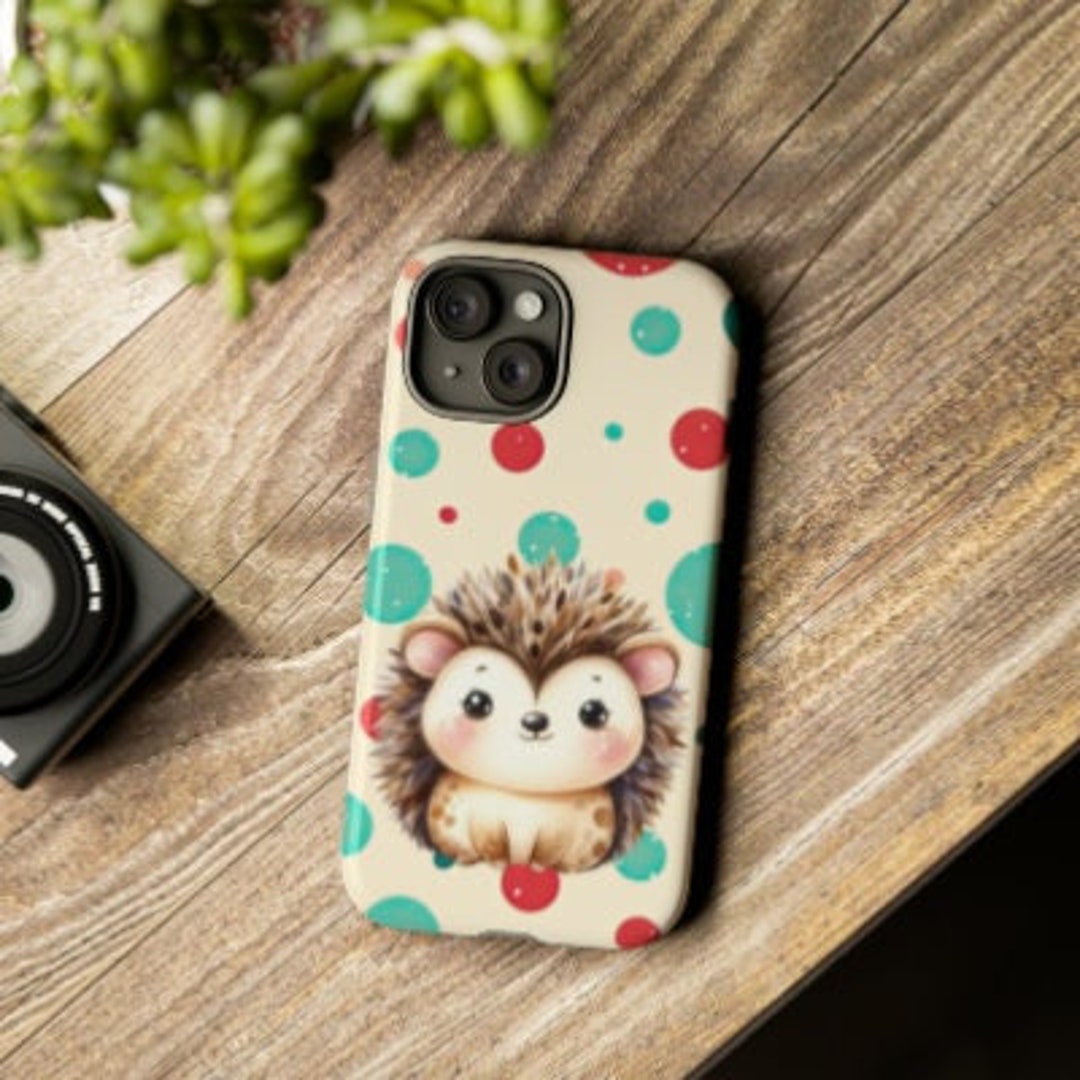 Hedgehog Phone Case for iPhone 15 14 13 12 11, Google Pixel, Samsung ...