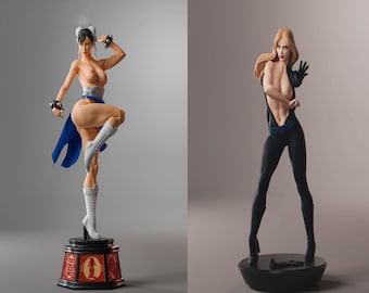 3D NSFW  l Classic & Sue Storm l figurines