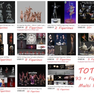 NSFW files 93+ Figurines l Multi Pack !