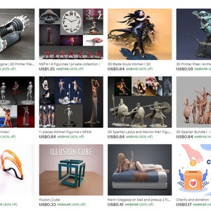 All items !  20 full files pack l 21+ figurines