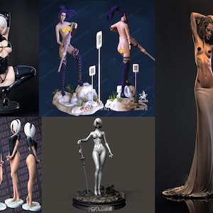 11 pieces Women Figurine + NFSW