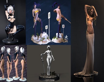 11 pieces Women Figurine + NFSW