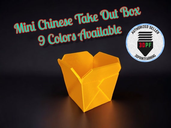 Mini Chinese Takeout Box / Mini Brands / Storage / Organizer