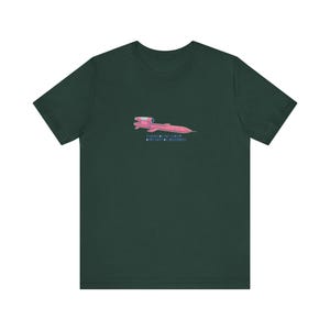 Ukraine Flamingo Missile Tee | Pink FP-5 Cruise Missile Shirt | Ukrainian Military Humor | Slava Ukraini Gift image 7