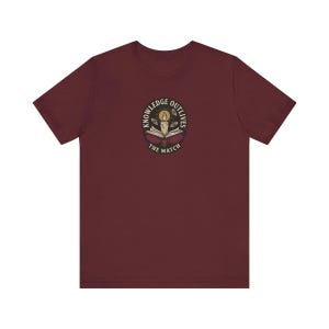 Knowledge Outlives the Match Tee | Dark Academia Book Candle T-Shirt | Banned Books Reader Gift Shirt image 9