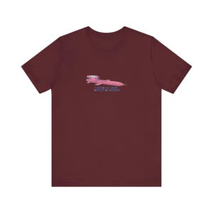 Ukraine Flamingo Missile Tee | Pink FP-5 Cruise Missile Shirt | Ukrainian Military Humor | Slava Ukraini Gift image 12