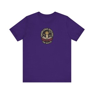 Knowledge Outlives the Match Tee | Dark Academia Book Candle T-Shirt | Banned Books Reader Gift Shirt image 8