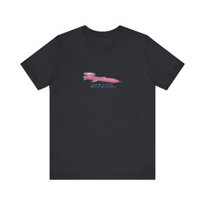 Ukraine Flamingo Missile Tee | Pink FP-5 Cruise Missile Shirt | Ukrainian Military Humor | Slava Ukraini Gift image 6