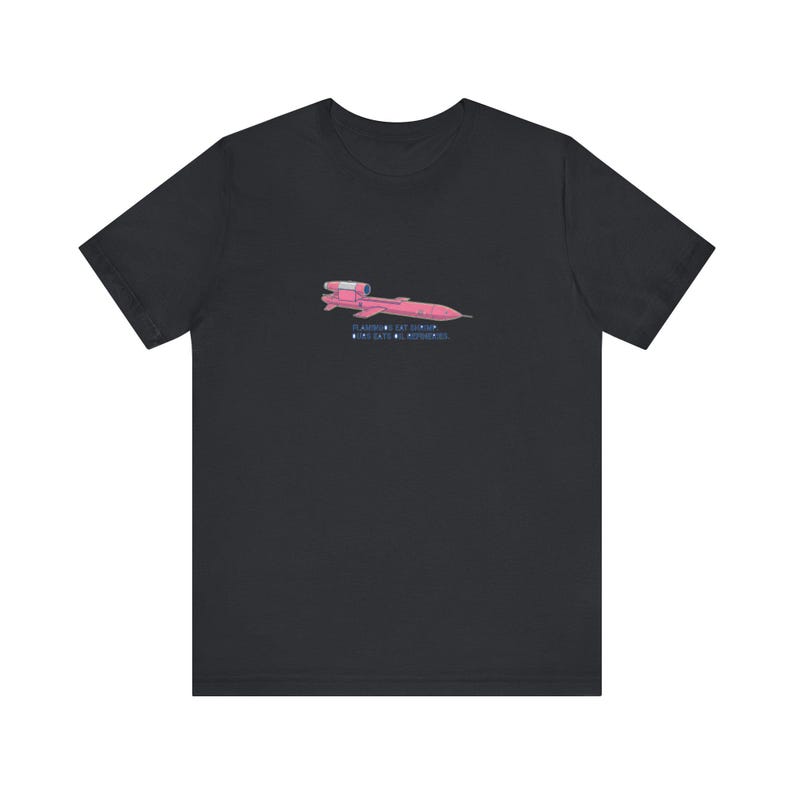 Ukraine Flamingo Missile Tee | Pink FP-5 Cruise Missile Shirt | Ukrainian Military Humor | Slava Ukraini Gift image 6