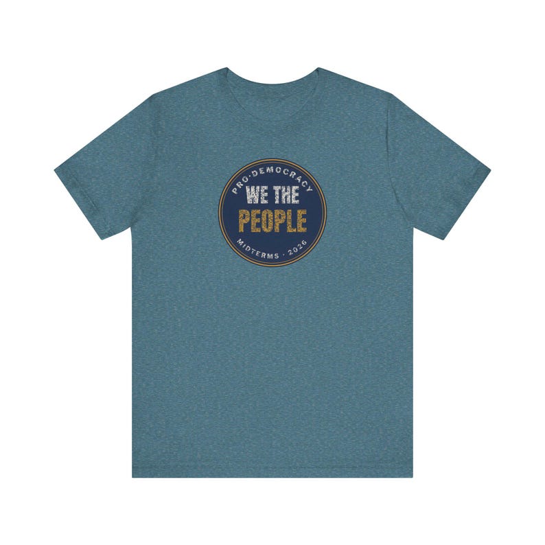 We The People Tee | Pro Democracy Midterms 2026 Shirt | Constitution Voter Gift image 7