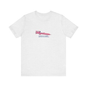 Ukraine Flamingo Missile Tee | Pink FP-5 Cruise Missile Shirt | Ukrainian Military Humor | Slava Ukraini Gift image 2