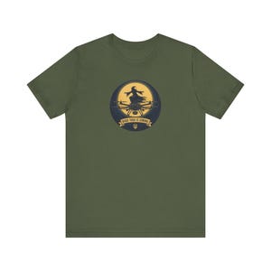 Baba Yaga Drone T-shirt | Oekraïne Nachtbommenwerper Folklore Heks Shirt | Slava Ukraini Cadeau afbeelding 4