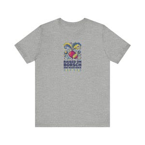 Raised on Borsch and Resistance Shirt, Ukrainian Heritage Tee, Folk Art Beet Graphic, Diaspora Pride Gift image 5