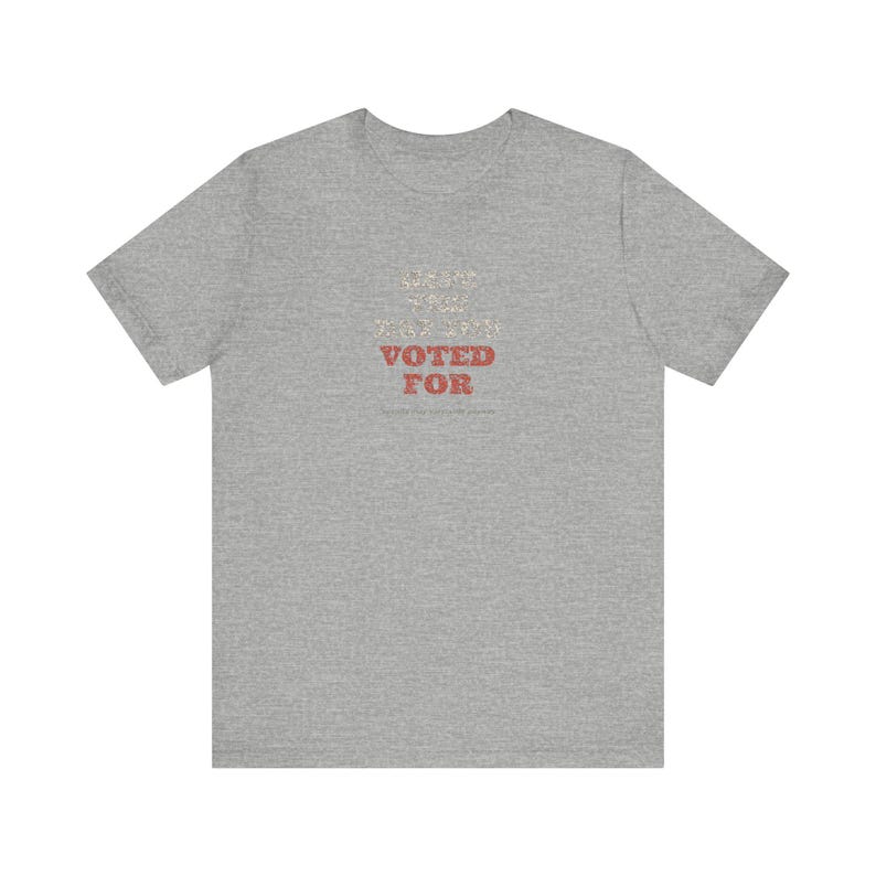 T-shirt « J'ai voté pour le jour J » | T-shirt politique humoristique | T-shirt sarcastique sur les élections | Cadeau humoristique noir pour les électeurs image 8
