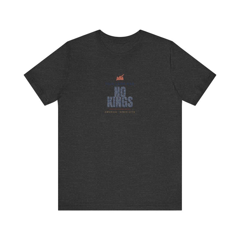 This Land Has No Kings Vintage Protest Unisex Tee image 10