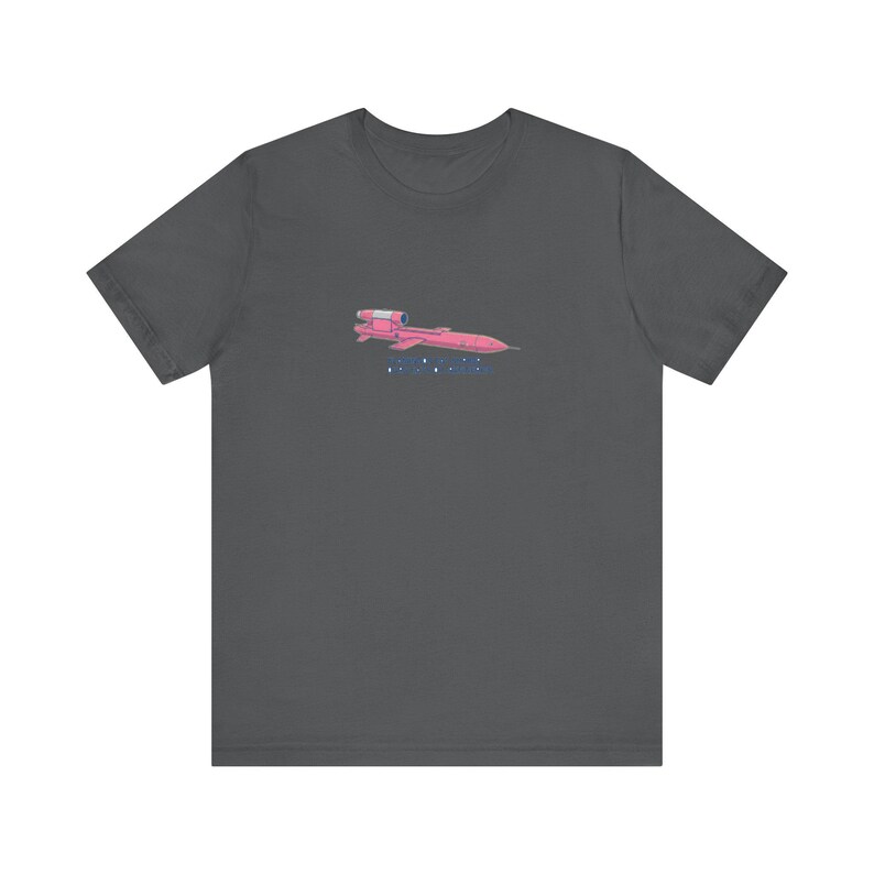 Ukraine Flamingo Missile Tee | Pink FP-5 Cruise Missile Shirt | Ukrainian Military Humor | Slava Ukraini Gift image 9