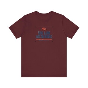 No Kings T-Shirt | This Land Has No Kings Vintage Protest Tee | Anti Authoritarian Pro Democracy Shirt, America Since 1776 image 12