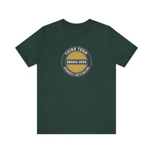 Obama 2028 T-Shirt, Funny Third Term Political Satire Tee, Apparently That's Fine Now Shirt, Democrat Gift Unisex Tee image 5
