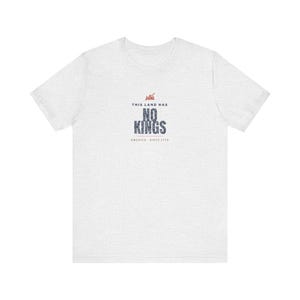 This Land Has No Kings Vintage Protest Unisex Tee image 2