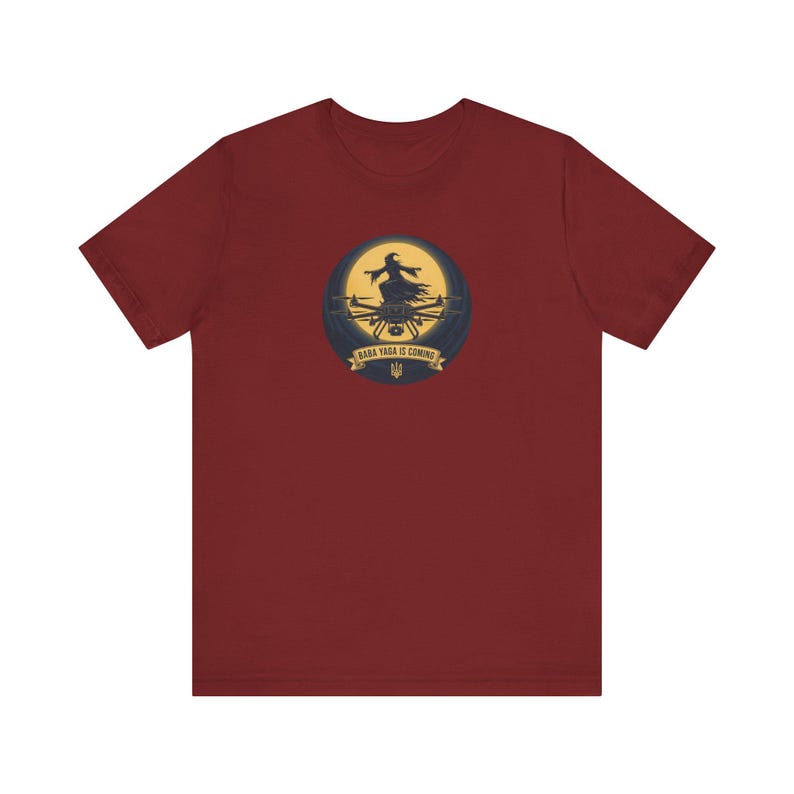 Baba Yaga Drone T-shirt | Oekraïne Nachtbommenwerper Folklore Heks Shirt | Slava Ukraini Cadeau afbeelding 12