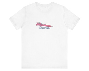 Ukraine Flamingo Missile Tee | Pink FP-5 Cruise Missile Shirt | Ukrainian Military Humor | Slava Ukraini Gift